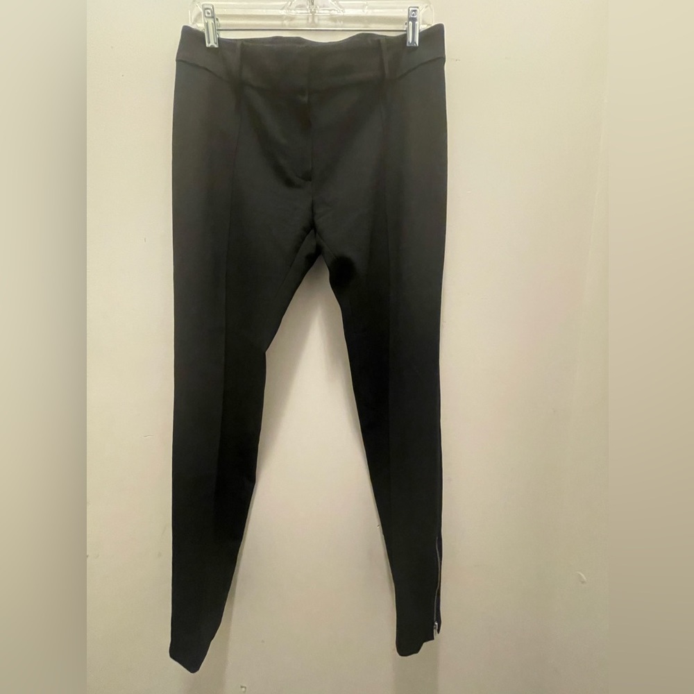 Balenciaga Paris Wool Blend Ankle Zip Trousers